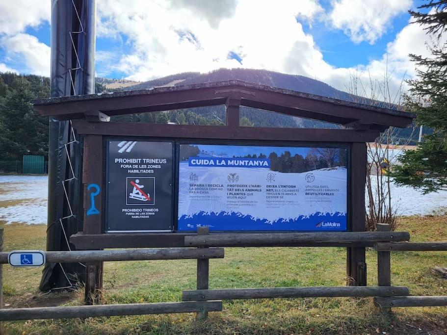Apto A Pie De Pistas En La Molina Ла-Молина Экстерьер фото